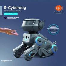 Ai Smart Robot Dog Gesture Touch Remote Control Bluetooth Speaker Song Programmable Cool Lighting Toy For Kids Aged 6+Interactio