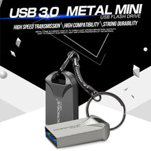 Mini Metal 3.0 High-Speed USB Flash Drive 16-128GB USB Memory Stick, Laptop Computers, Car Audio Multi-functional Reliable Data