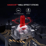 Mando con cable GameSir Kaleid Flux para consolas Xbox Series X, Xbox Series S y Xbox One con joystick de efecto Hall