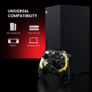 Mando con cable GameSir Kaleid Flux para consolas Xbox Series X, Xbox Series S y Xbox One con joystick de efecto Hall