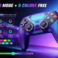 For Playstation 5/PS5 Pro/Slim/PC RGB Light Wireless Console Controller Gamepad Dual Vibration Marco/Turbo Function Programming