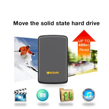Original KODAK P150 2.5" Portable External Hard Drive 1TB/500GB USB 3.0 Fast Transmission for PC Laptop Smartphone Storage