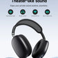 hoco Over the Ear Bluetoothe 5.4 Headphones Sports Wireless Earphone Headsets with Microphone for Phone Call Fabric Eartips