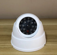 New Black/White Dummy Conch Camera Red Flashing LED Light For Home Office Surveillance Security System Fake CCTV Security Camera