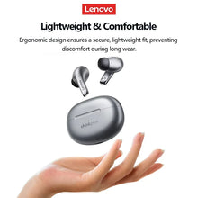 Nuevos auriculares inalámbricos Lenovo LP5 PRO Bluetooth 5.4, audífonos TWS con sonido HiFi para juegos, auriculares deportivos LP5Pro con control táctil y batería de larga duración
