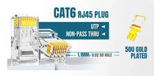 AMPCOM Ethernet Crimping Tool Kit for CAT6/CAT5e RJ45 Connector with Wire Stripper/Punch Down Tool/TEL/LAN Cable Tester