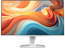 MSI 24" Full HD 144Hz IPS with Adaptive-Sync 1ms HDR Ready Built-in Speakers white computer monitor for both work and gaming MP243W E14
