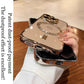 Desert Gold Case for iPhone 17 Air 16 15 14 13 12 11 Pro Max Plus, Clear Magnetic Lens Protection Soft Case