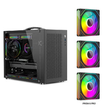 Power Train X-Gamerx X100 Pro M-ATX PC Case Transparent Side 240 Water-Cooled TYPE-C ATX SFX Power Supply MINI Portable Case