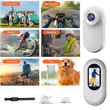 Sports Camera 1080P In Helmet Motorcycle Bike Filming  Digital Cam Waterproof Bicycle Action Video Recording Battery Mini Camera