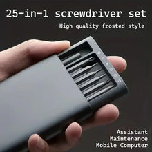 2026 new 25 in 1 Mini Screwdriver Set, Flat Head and Cross Shaped Small Screwdrivers, Suitable for Electronic Products