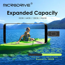 4 in 1 USB Flash Drive 64GB High Speed Micro USB Stick OTG Type-C Pen Drive 32GB 128gb 256gb Memory Stick for iphone Samsung
