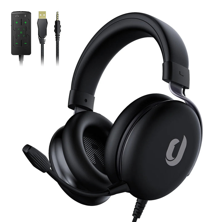 Wired Gaming Headset for Switch PS4 PS5 Xbox One S/X - Stereo Sound Headphones with Microphone, for PC Laptop Mobile Devices