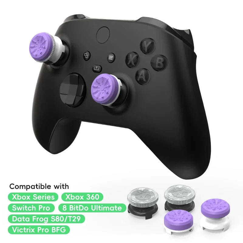 DATA FROG Freek Galaxy Thumb Grips High-Rise Stick Caps for PS4 PS5 / Xbox Series X S Controller FPS Analog Joystick Cover