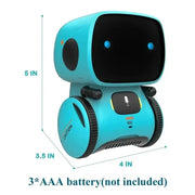 Juguete Robot Inteligente Multilingüe 2026: Regalo educativo interactivo con control por voz y táctil para niños (ruso/inglés/español)