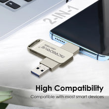 Type C Usb Flash Drives 3.0 128gb pendrive 64gb флэш-накопител stick Type-c Pen Drive for Phone PC gift
