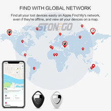 Portable GPS Tracker Waterproof Mini Smart Bluetooth 5.0 Tracker for Kids Pet Car Key Anti Lost Real Time Location Tracking Device Rechargeable IP67 Lightweight Slim with APP Compatible with iOS Android