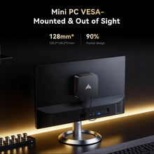 ACEMAGIC AMD Ryzen Embedded R2544 Mini PC 8GB DDR4 RAM 256GB SSD Windows 11 Pro Dual 4K Display Small Form Factor Desktop PC