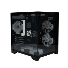 MANMU Micro-ATX Mini-ITX Pc Case Cpu Case Gaming Case Pc Gaming Computer Tempered Glass For Pc With 7 Fan