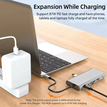 11 Ports USB C Docking Stations USB C HUB Type C to HDMI Adapter 4K USB 3.0 Splitter Adapter For PC Laptop Macbook