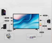 Televisor LED OLED 4K UHD HDR10 Smart TV de 50 a 85 pulgadas, ultra delgado, Android, WiFi, control por voz, modo juego y altavoz integrado