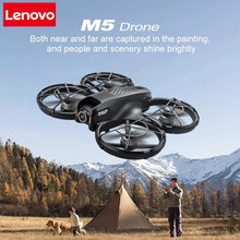 Lenovo M5 Drone 8K Professional Dual Camera GPS FPV Brushless Motor Optical Flow Hovering Folding Quadcopter 4K RC Dron Toy