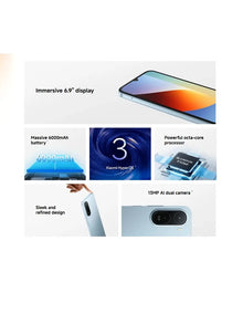 2026 New Official Authentic Product Redmi A7Pro 8 GB RAM 256 GB ROM 6.9' FHD+ Helio G85 Gaming Smartphone Dual 5G VoLTE 5000mAh