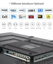 Smart TV Android LED 4K HD de 32 pulgadas para uso hotelero con proyección
