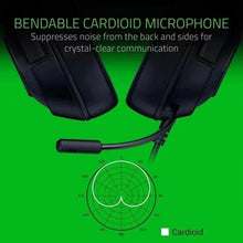 Razer Kraken X Multi-Platform Wired Gaming Headset Bendable Cardiod Microphone 3.5 mm Connection Adjustable Headband 7.1 surroun