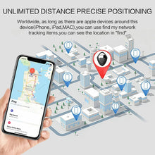 Portable GPS Tracker Waterproof Mini Smart Bluetooth 5.0 Tracker for Kids Pet Car Key Anti Lost Real Time Location Tracking Device Rechargeable IP67 Lightweight Slim with APP Compatible with iOS Android