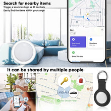 Smart Tag Bluetooth Tracker, Keys Finder Item Locator Smart Tag Up to 1 Year Battery For iPhone Apple Find My (only IOS)