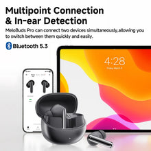 QCY MeloBuds Pro ANC Wireless Bluetooth Earphones 46dB Hybrid ANC Hi-Res LDAC Bluetooth 5.3 Earbuds 6 Mic 34H Playtime
