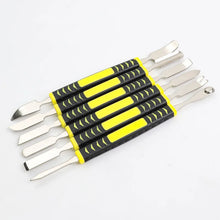 6pcs Electronic Repair Tool Set, Metal Dual-Head Pry Bars for Tablets, Laptops, Phones, Electronic Devices, No Electricity