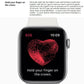 100% Original Apple Watch Series 4 Smartwatch 40MM/44MM GPS Aluminum with Sport Band (Renewed)