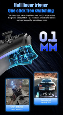 Wireless Gamepad Gyro Sensor Hall Joystick and Effect Trigger Built-in Speaker for PS5 ps4 Wired Controller Gamer Wireless Game