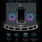 Vertical Cooling Fan with Dual Fans and USB Port Heat Dissipation Fan Cooling Fan Dock Station for Xbox Series X Host Console