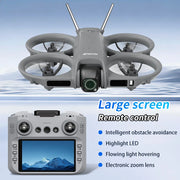 Drone Lenovo Z906 8K HD con evasión de obstáculos inteligente, control remoto con pantalla grande, motor sin escobillas, plegable y GPS