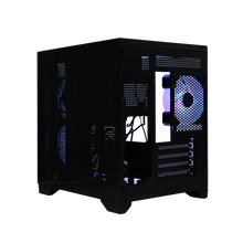 MANMU Micro-ATX Mini-ITX Pc Case Cpu Case Gaming Case Pc Gaming Computer Tempered Glass For Pc With 7 Fan