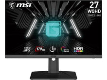 MSI 27" QHD 2K 1440P 170HZ Rapid IPS with AMD FreeSync Premium & Nvidia G-Sync Compatible 1ms USB-C Quantum Dot Gaming Computer Monitor with Height Adjustable, Pivot, Swivel & Tilt Stand G274QPF