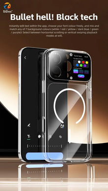 New Intelligent Screen Camera with Real-Time Photo Viewing, Recording, Gaming, Mobile Protective Case App Online
