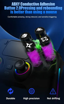 Wireless Gamepad Gyro Sensor Hall Joystick and Effect Trigger Built-in Speaker for PS5 ps4 Wired Controller Gamer Wireless Game