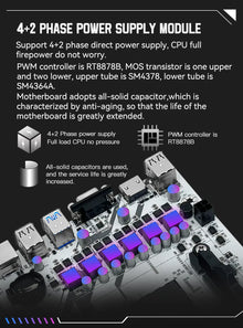 MACHINIST B450 AM4 Motherboard AMD CPU Processor Dual-channel DDR4 Memory Mainboard M.2 NVME (Supports Ryzen 5500 5600 5600G CPU)