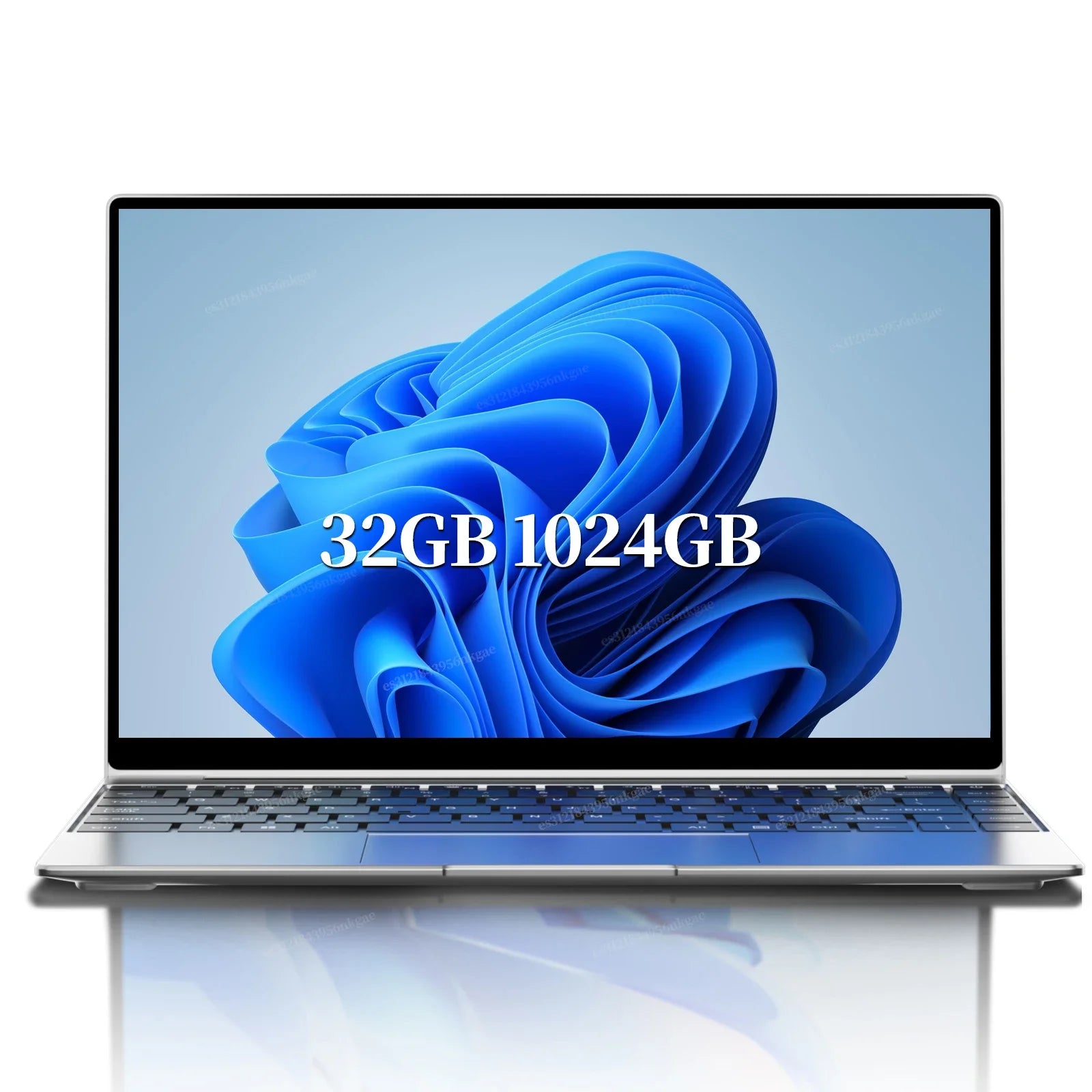 LENO 14.1" Ultra Slim Laptop Intel Core i9-9900 32GB 2TB Gaming Computer PC Windows11 Gamer office Ultra Slim Notebook 1080P HD