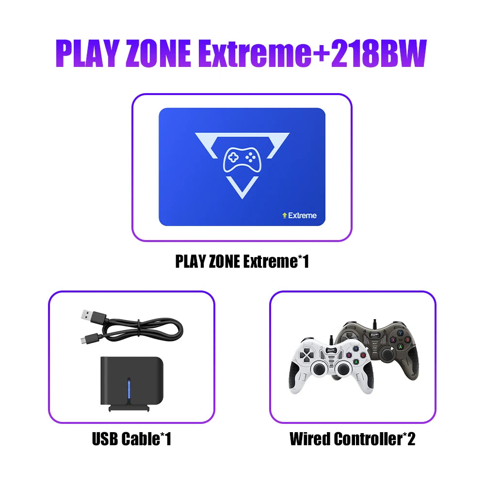 Playzone Extreme Retro Game Solid State Drive 20000+Games for PS5/PS4/XBOX/XBOX Three systems in one For PC/Laptop 2T Game SSD