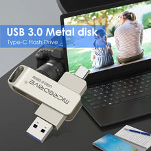Type C Usb Flash Drives 3.0 128gb pendrive 64gb флэш-накопител stick Type-c Pen Drive for Phone PC gift