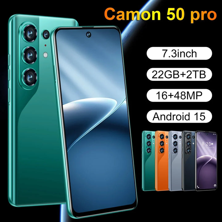 NEW Mobile Phones Silicone Protective Cover for Camon 50 Pro Smartphone Accessories Cheap 7.3HD Cell Phone Case Android 5G
