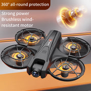 Dron Lenovo YL05 con doble cámara HD 8K, evasión inteligente de obstáculos, control remoto con pantalla, motor sin escobillas y GPS