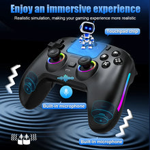 Wireless Gamepad Gyro Sensor Hall Joystick and Effect Trigger Built-in Speaker for PS5 ps4 Wired Controller Gamer Wireless Game