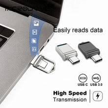 Mini Type C Ultra Dual USB 2.0 Flash Drive 32GB 64GB 128GB Memory Stick Thumb Drive U Disk