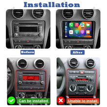 Android 16 Carplay Auto GPS Navigation For Audi A3 8P 2003 - 2013 Radio Multimedia Player 2Din Head Unit Video Stereo Car Radio